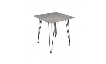 Обеденный стол ELEGANT basalt/черный