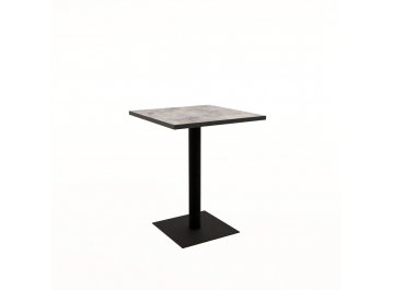 Обеденный стол SIMPLE basalt/черный