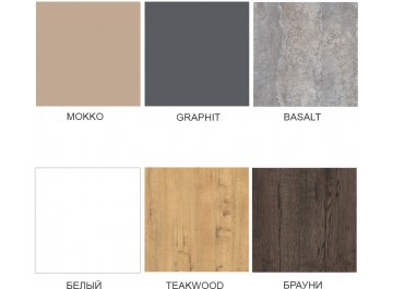 Обеденный стол SIMPLE белый/черный