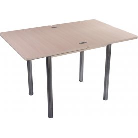 Стеклянный стол Чинзано М-2 МД ст-КР 02 ЛДСП