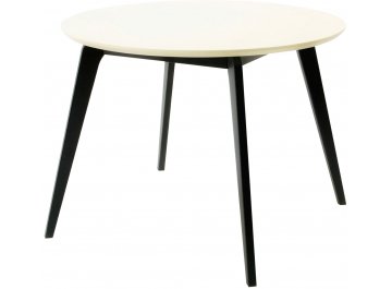 Обеденный стол Arki К 90 черный / натуральное дерево