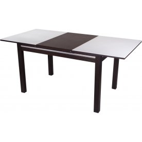 Стол Бета-1 КМ венге / камень 04 / ножка 08 венге