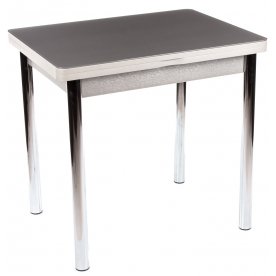 Стол Чинзано М-2 серый / серебристый, ножка 02