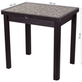 Стеклянный стол Чинзано М-2 04