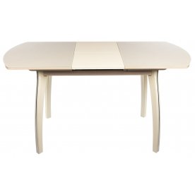 Стол Чинзано ПО молочный дуб / крем / ножка 07 крем