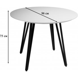 Деревянный стол Диего d960