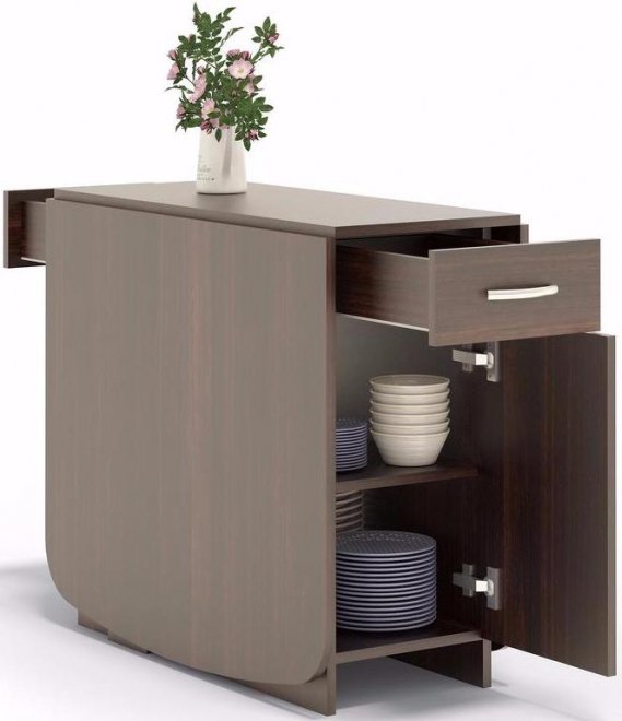 Стол-книжка СП-09 дуб венге