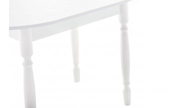 Деревянный обеденный стол Леттере белый