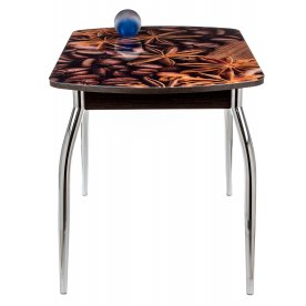 Стол Monro-1 венге / стекло фото №5 вкладка стекло