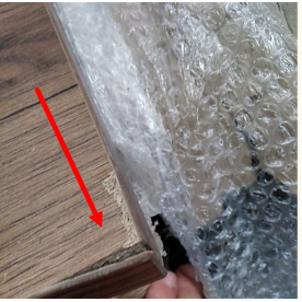 Стол Колон Лофт 120 25 мм