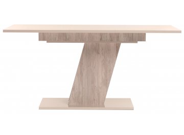 Обеденный стол Варгас батл рокк / бежевый глянец