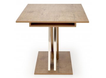 Стол раздвижной Xarelto 130-175/85/76 дуб ланцелот / белый