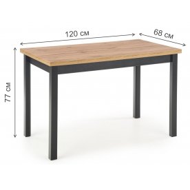 Деревянный стол Кеддик 120/68/77