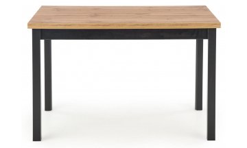Деревянный стол Cobalt 120/68/77 дуб вотан / черный