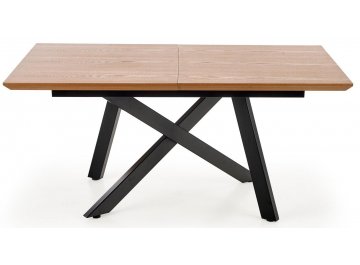 Стол раздвижной Ксао 2 160-200/90/76 дуб натуральный / черный