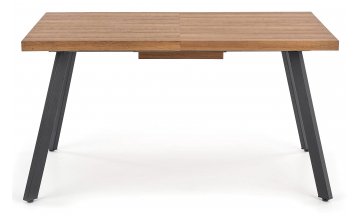 Деревянный стол Berlin 140-180/85/76 орех / черный