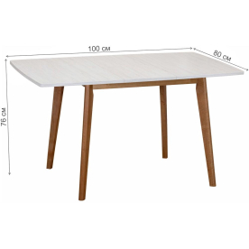 Деревянный стол Oslo