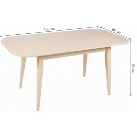 Деревянный стол Полонез 1200/М