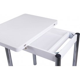 Деревянный стол Реал М-2 КМ хром 02