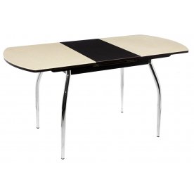 Стол Реал ПО КМ венге / камень 06 / ножка 01