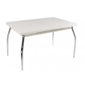 Стол Реал ПР-1 КМ белый / камень 04 / ножка 01