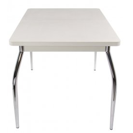 Стол Реал ПР-1 КМ белый / камень 04 / ножка 01