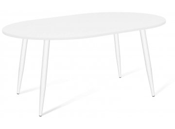 Обеденный стол SHT-TU14/120-80 белый муар / белая шагрень