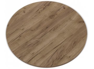 Обеденный стол SHT-TU2-1/90 черный муар / дуб галифакс табак