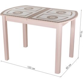 Стеклянный стол Танго ПО-1 04