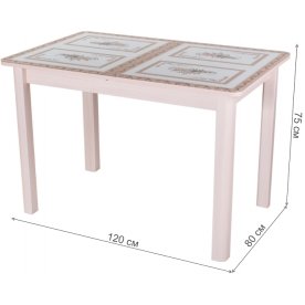 Стеклянный стол Танго ПР-1 04