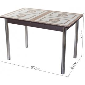 Стеклянный стол Танго ПР-1 02