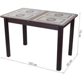 Стеклянный стол Танго ПР-1 04