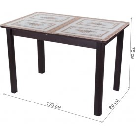 Стеклянный стол Танго ПР-1 04