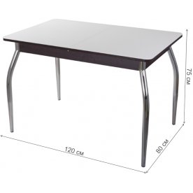 Стеклянный стол Танго ПР-1 01