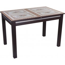 Стеклянный стол Вальс 08