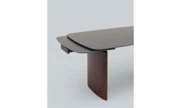 Керамический стол Астарта раскладной 160(240)x90 темный