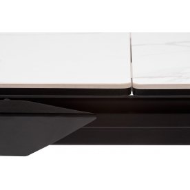 Керамический стол Cremona 140 high gloss statuario