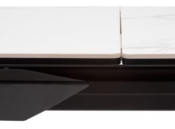 Керамический стол Cremona 140 high gloss statuario