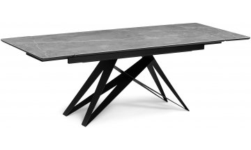 Керамический стол Блэкберн larka grey / черный
