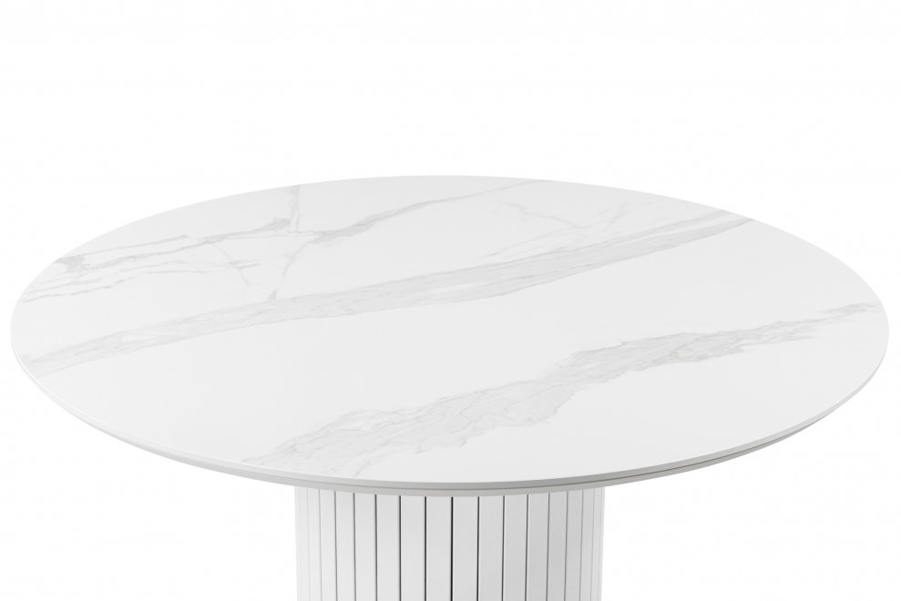 Керамический стол Гравент 110 patagonoa bianco repose / белый