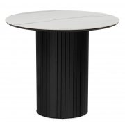 белый мрамор snow white / черный