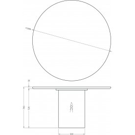 Керамический стол Рахим