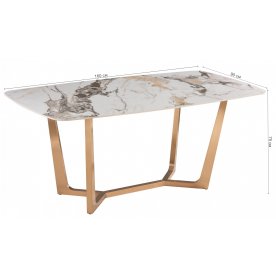 Керамический стол Ланс 160х90х75