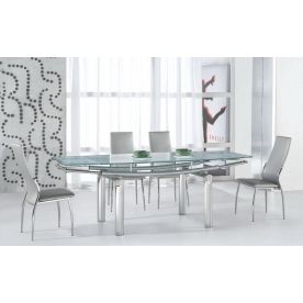 (НЕАКТИВЕН) Обеденная группа "стол 365E и 4 стула 2368 Grey" (ES)