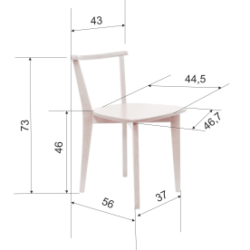 Обеденная группа Сканди Франк 120