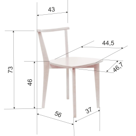 Обеденная группа Сканди Франк 120
