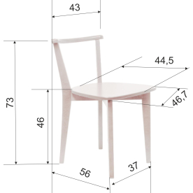 Обеденная группа Сканди Франк 120