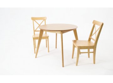 Обеденная группа Сканди Ингольф К 100 натуральное дерево / натуральное дерево