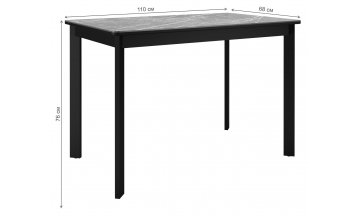 Керамический стол DikLine LK110
