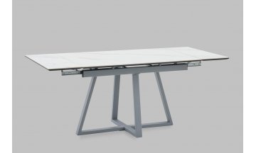 Керамический стол Аркос 120(180)x80 белый